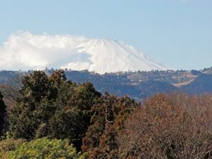 栃窪付近からの富士山